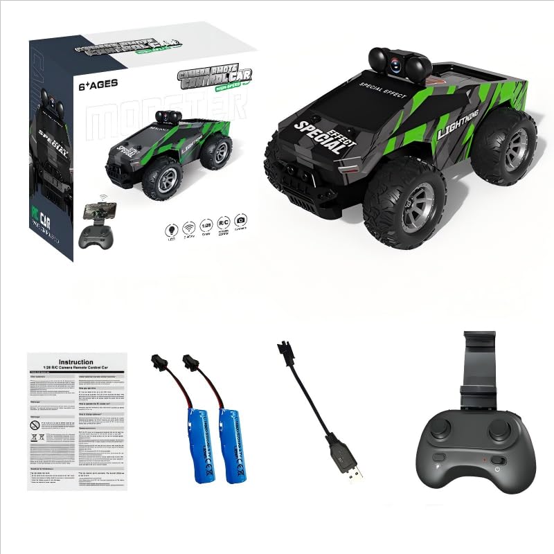 RC Car with Camera, Monster Truck