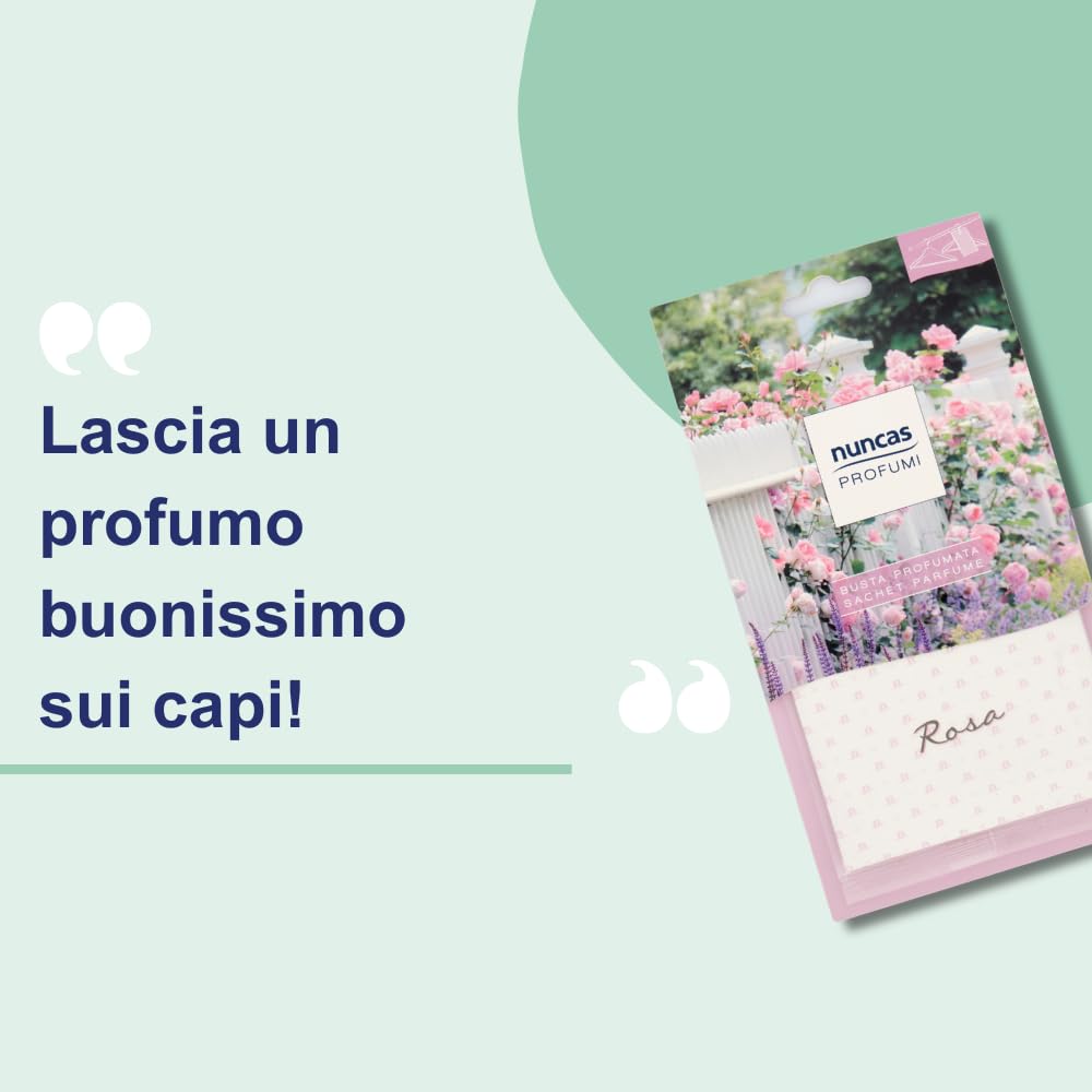 Nuncas Buste Profumate - per Armadi - Rosa - 1 Pezzo