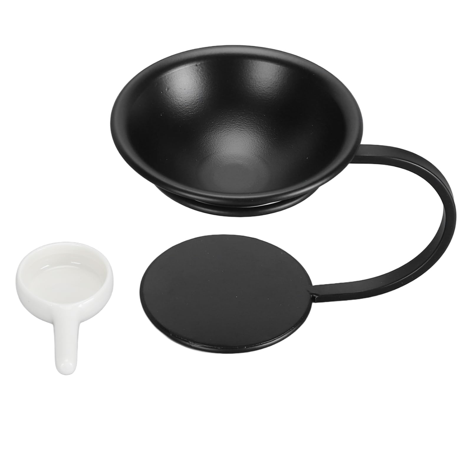 Lybunair Essential Oil Burner, Aroma 100ml Bowl Relaxing Wax Melt Burner, Tealight Candle Holder for Home Bedroom SPA Decor