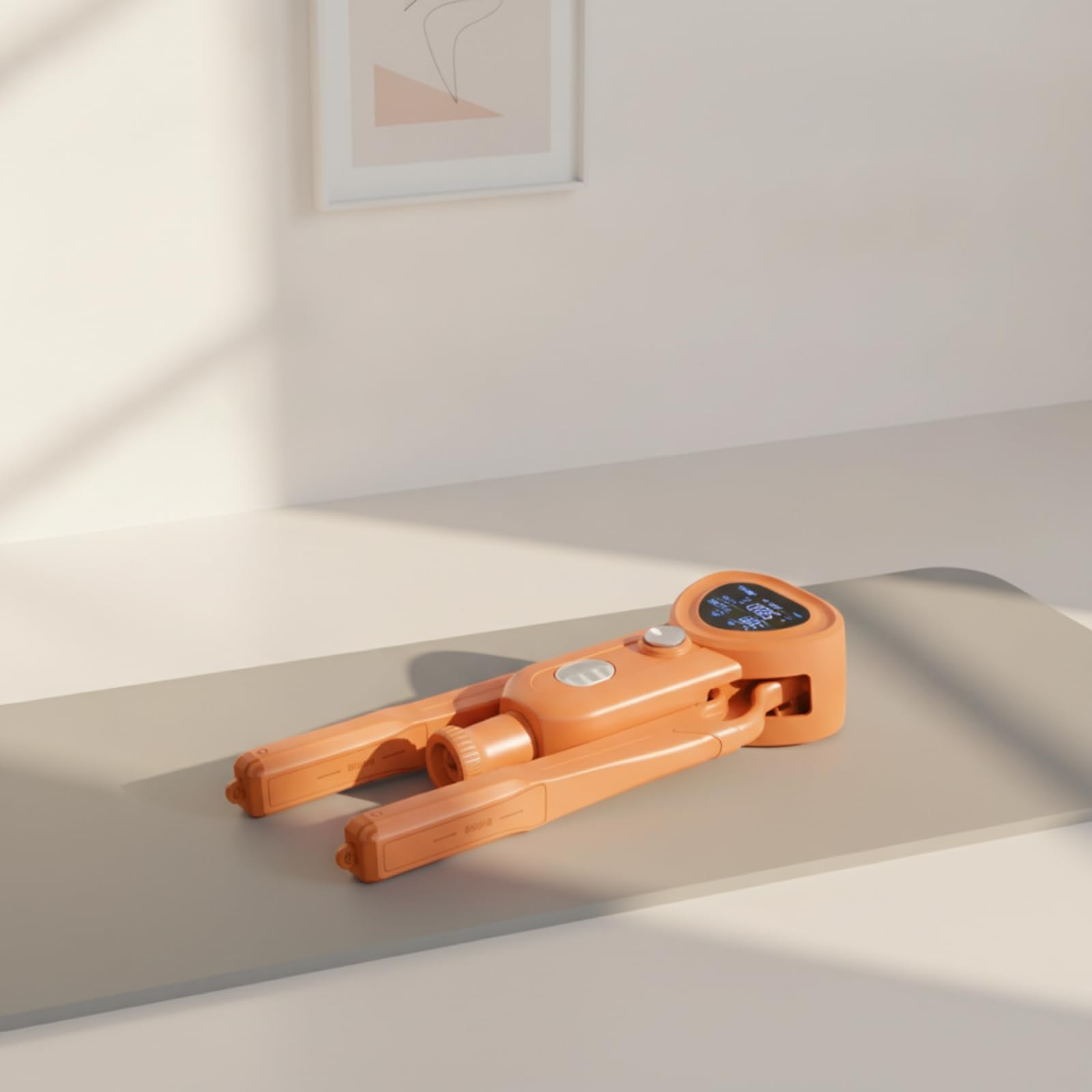 Fortalecedor Mano con Mango Largo Ergonómico Ejercitador Mano con Portátil Ejercitador Anbrazo para Principians, Rosa, Sin Contador