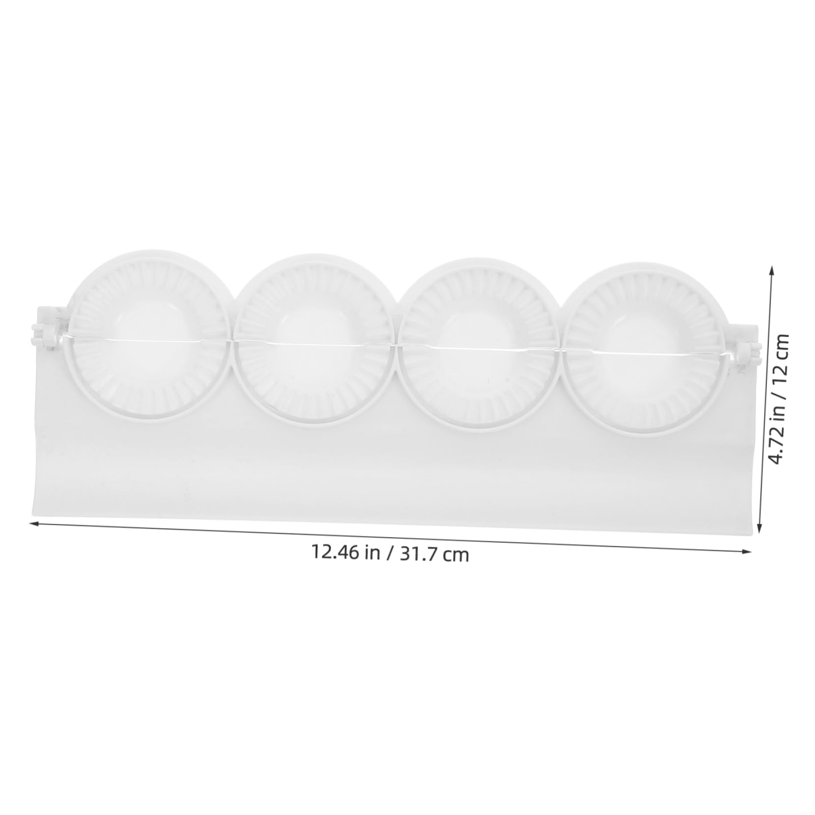 SOLUSTRE Pastry Press Dumpling Maker Pierogi Easy to Clean Empanada Press Chinese Dumpling Tool