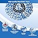 4 Pack Mop Head Replacement Compatible with O Cedar, Spin Mop Refill Replace Head for RinseClean 2-Tank System - Machine Washable, Enhanced Cleaning Performance