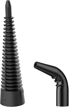 1Pcs Straight Nozzle+1Pcs Bent Nozzle Attachments for Steam Cleaners