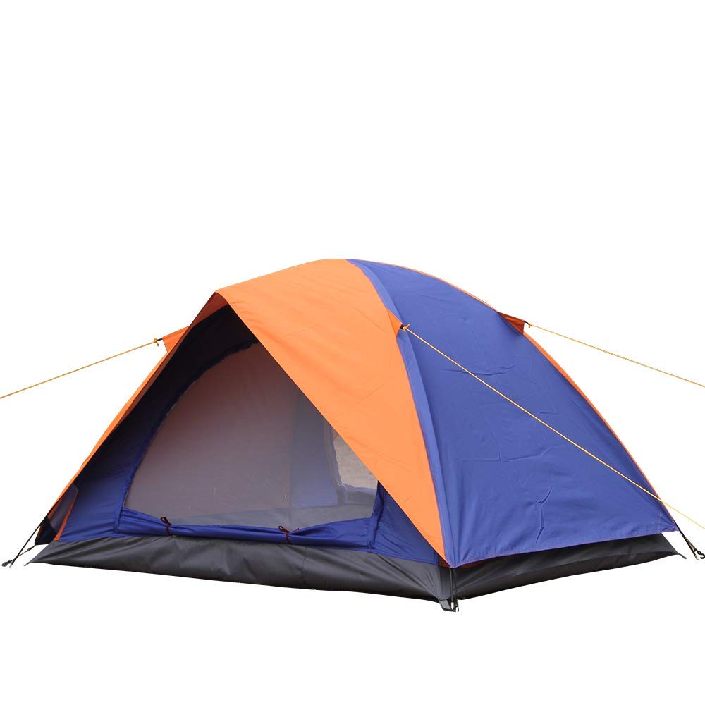 Outdoor Dome Tent Double Layer Uv Shelters Tents 2000mm Waterproof