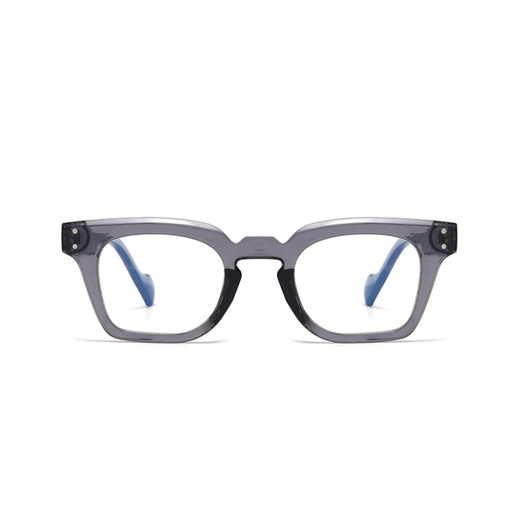 AUGEN Moderne rechteckige Kunststoff-Sonnenbrille, Unisex, UV-400-Schutz, Größe M (200)