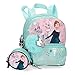 Disney Arendelle is Home Bagagli-Borsa a Tracolla, Blu, 19x23x8 cms Bambina