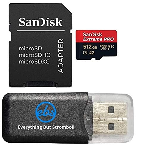 Amazon.com: SanDisk UHS-I 512GB MicroSDXC Extreme Pro Memory Card