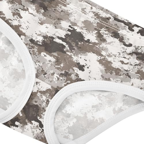 Girls Underwear Soft Cotton Camouflage Kids Panties in Sizes 2/3t, 4t, 5t, 6 and 84