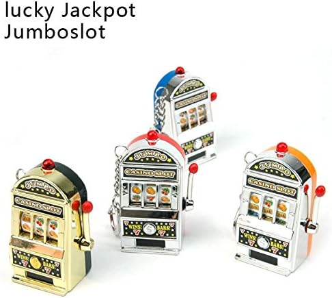 78924 Lucky Jackpot Mini kaiXTDu Jumbo Slot Machine Casino Slot Keychain Mobile Phone Led Flashing Pendant c2MDXFf Vocalization Luminous Rotation-Color Random djdaksertyui ndbbacvbn ert6efgt vbcsaw22 fgha Push the lever handle and then the happines