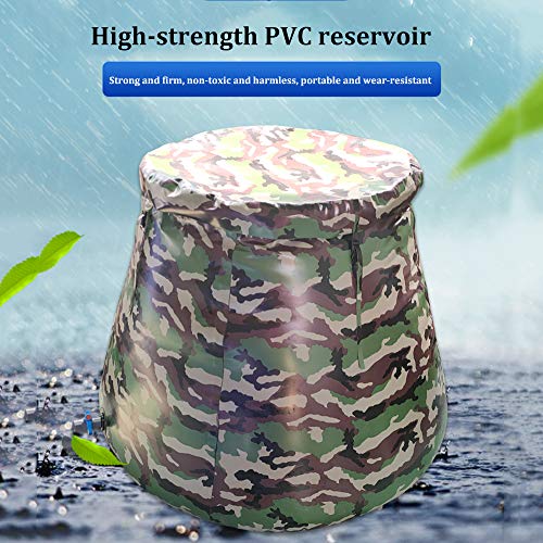 Opvouwbare wateropslagtank Wateropvangbak voor buiten,Duurzame PVC wateropbergtas Landbouw draagbare mobiele… - Image 4