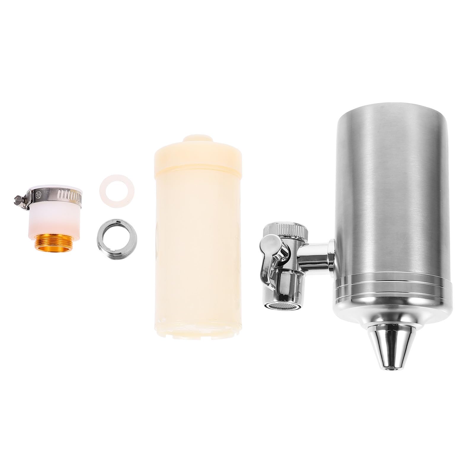Filtro 1.8l Inoxidable Plata Grifo de Acero de Cocina