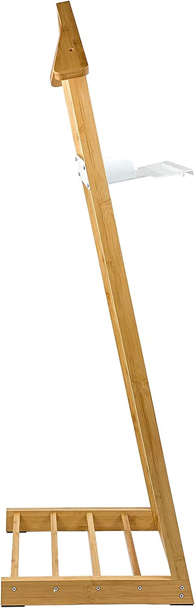 DOMO PAK LIVING Indossatore in bamboo con svuotatasche in metallo