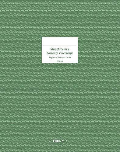 Registro Carico/Scarico Stupefacenti 50 Pagine - Formato 31x24,5 Cm, Numerato - Foto 3