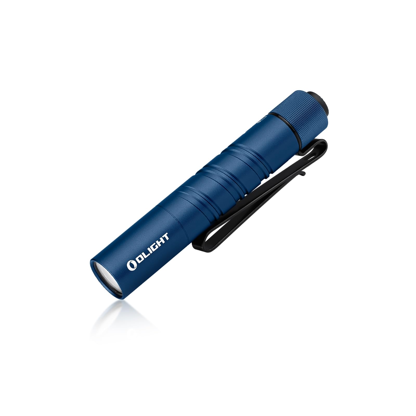 OLIGHT I3T 2 EOS LED Linterna Llavero,Mini Linterna,Antorcha Pequeña Luz Portátil de Alta Potencia,200 Lúmenes,con 2 Modos de Luz,Batería AAA Alkaline Incluida(Azul)