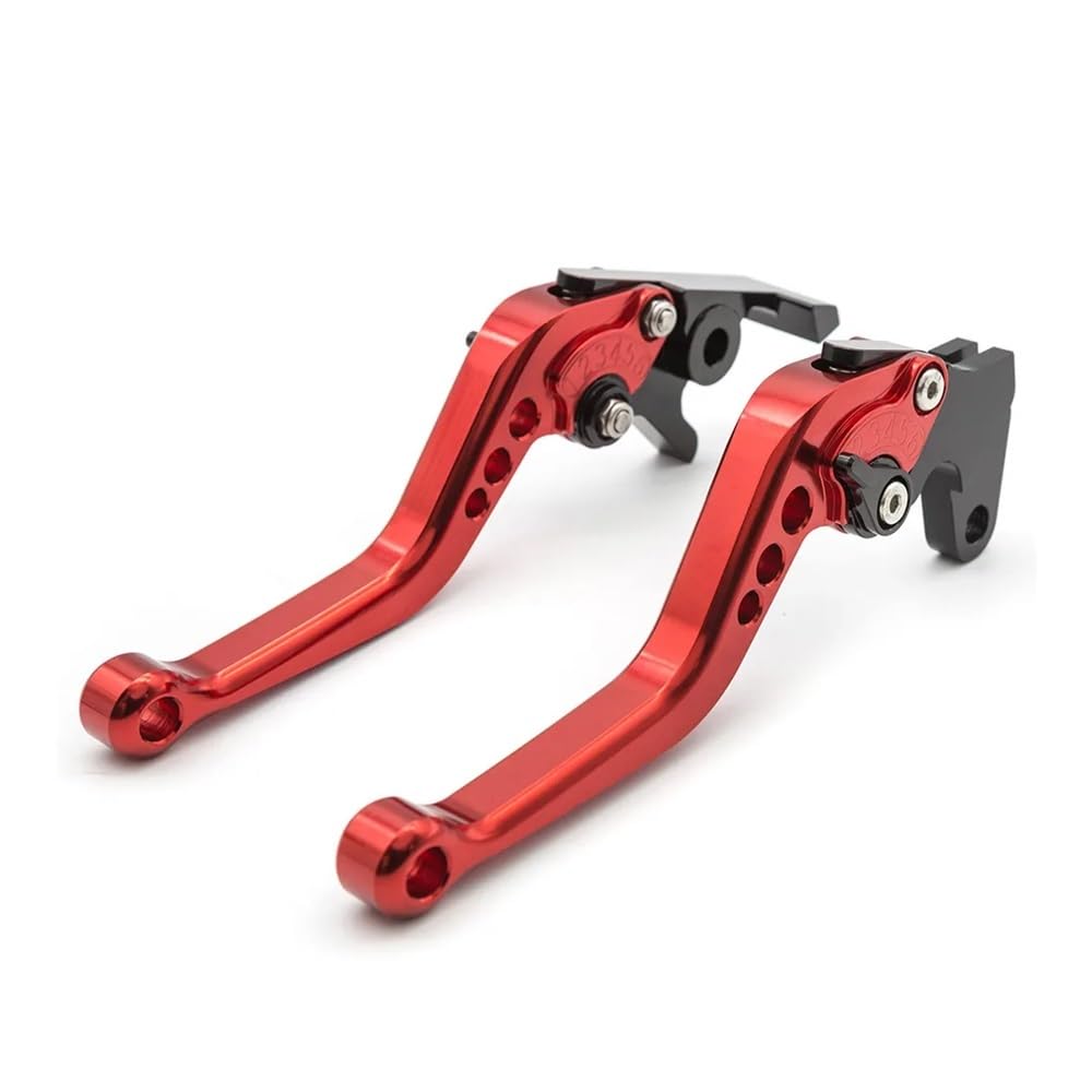 Vhhdsshso Red 147Mm Motorcycle Clutch Brake Lever Adjustable Motorcycle Brake Clutch Levers For Ya&Maha Mt09 Mt07 Fz09 Fz07 Tracer 700 900 Tenere