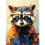 Graffiti Raccoon
