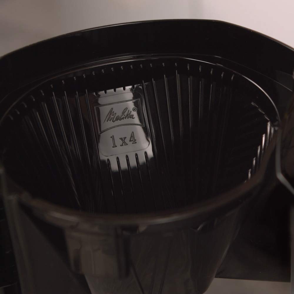 Melitta Enjoy przelewowy ekspres do kawy szklany dzbanek 10 filiżanek czarny