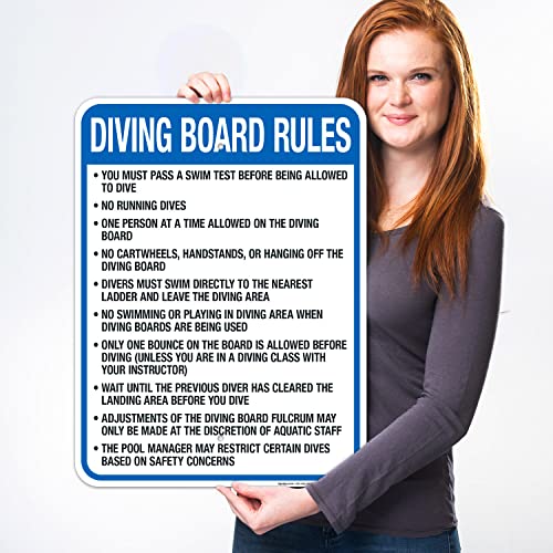 Cartel de Reglas para Piscina Washington 18x24 pulgadas miniatura 2