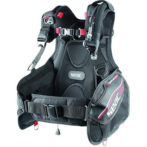 Seac Uni Jacket EGO, Schwarz/Rot, XXS Cover