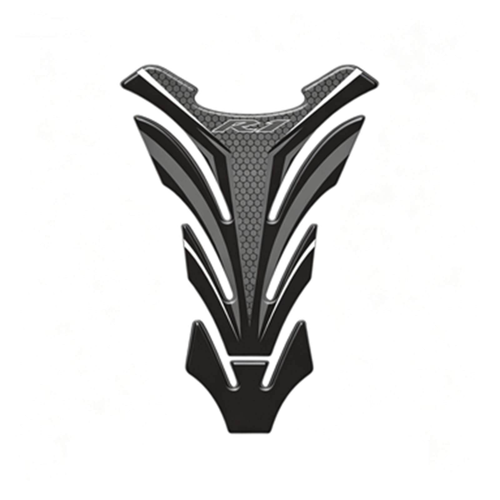 Motorcycle Tank Pad Protector Stickers Case for Yamaha YZF-R1 R1 Tankpad Carbon Tank Graphic(Color2)