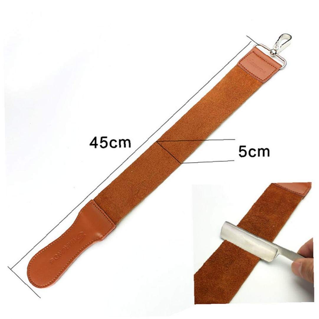 Amazon.co.jp: 1PC 2層レザーレザーストロップ シェービングシャープ