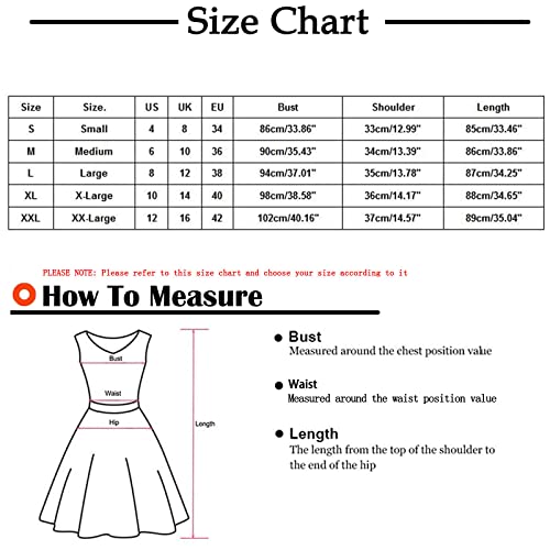 Komiseup Abito estivo da donna, abito estivo da