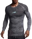OPTIMALE PASSFORM: Das Herren Langarm-Trainingsshirt passt sich ihrem Körper durch einen taillierten Schnitt optimal an. Wir legen Wert auf klare Linien und figurbetonte Schnitte ohne viel Schnick Schnack, denn der Sport steht im Vordergrund. Entdecke jetzt die Leif Nelson Fitness-Shirt, das atmungsaktiv ist und dir optimale Bewegungsfreiheit für deine Übungen gewährt.