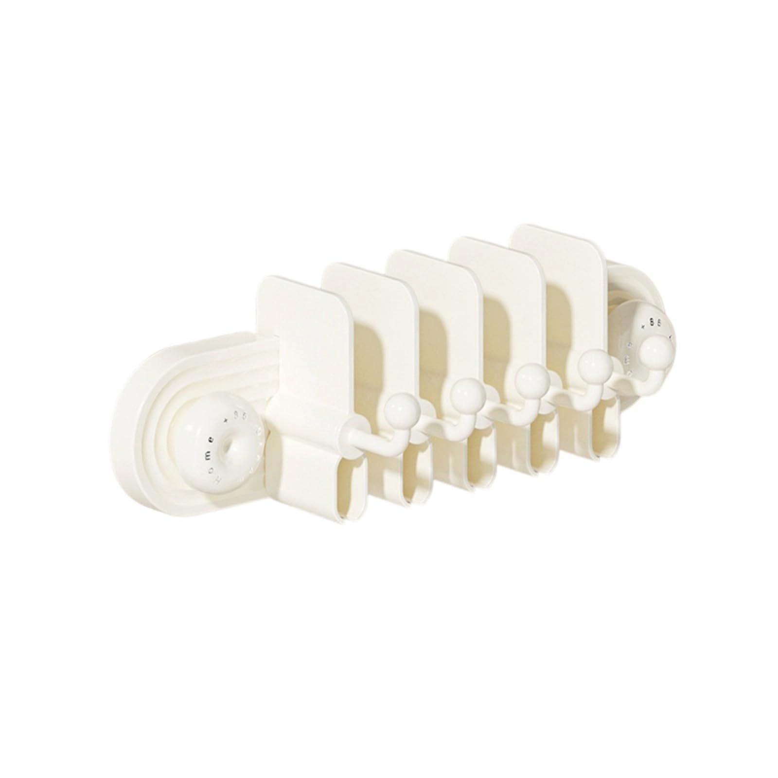Wall Mount Toothpaste Holder and Bathroom Organizers with Multiple Layer for Shampoo Cosmetics and Toiletries Wall Mounted Toothpaste Holder