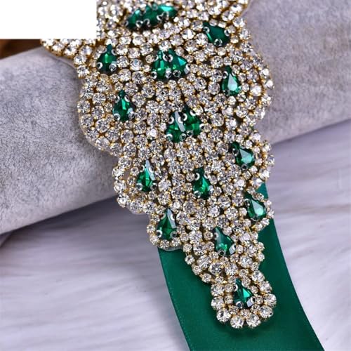 Wide Wedding Gold Belt Jewelry Patch Party Women's Dresses Waistband Bridal Belt Accessories3