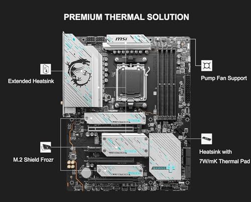 Image of INLAND AMD Ryzen 9 7950X CPU Processor with MSI X670E Gaming Plus Motherboard, AM5 Socket, DDR5, PCIe 5.0, WiFi 6E
