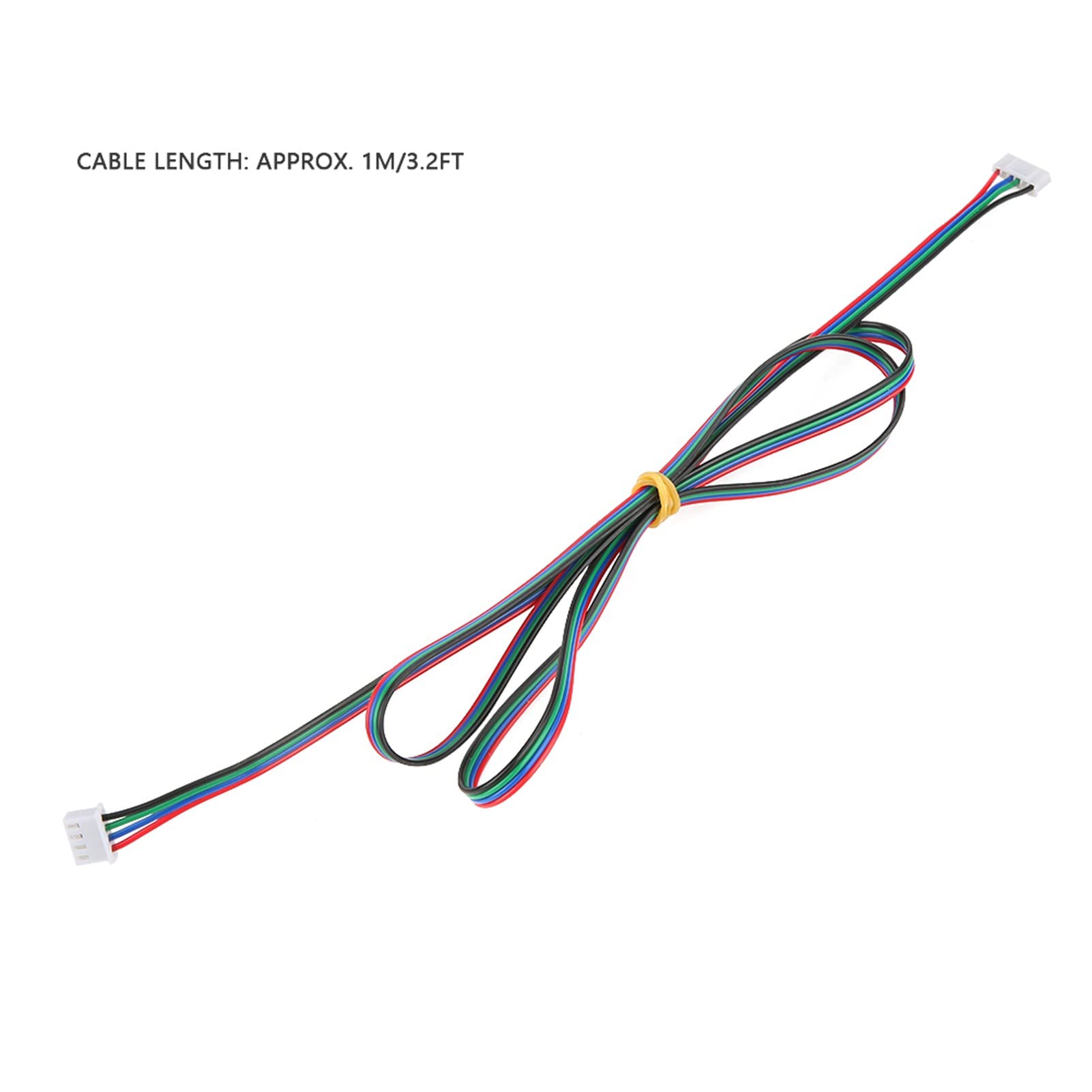5 Sztuk PH2.0 (kobieta) XH2.54 (kobieta), Kabel Silnika Krokowego 4 Pin do 4 Pin Kabel Silnika Krokowego 6 do 44 Kable łączące do Silników Krokowych Nema16 lub Nema17