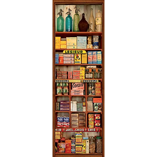 Decoration adhésive pour Cuisine et réfrigérateurs Epicerie Autocollant, Polyvinyle, Multicolore, 59,5 x 0,1 x 180 cm