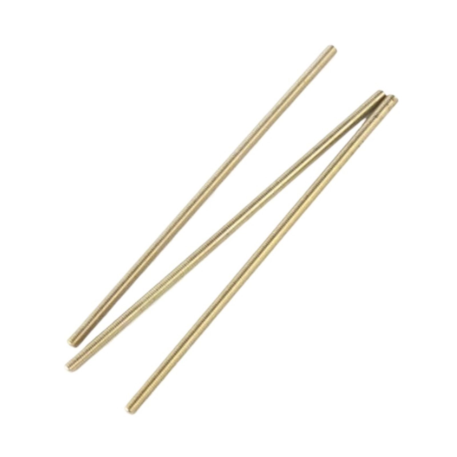 Varilla roscada de latón M2-M6 100-250 mm 2-5 piezas(M6x100 2pcs)