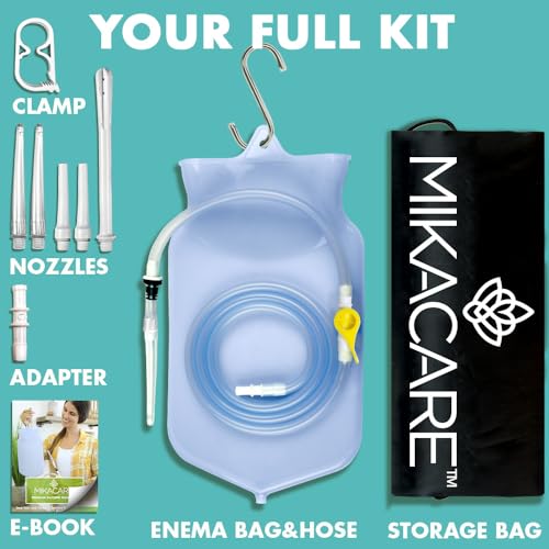 Mikacare Silicone Enema Bag Kit