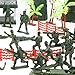 3 otters 307PCS Military Figures and Accessories, Military Base Set War Soldiers Playset Battlefield Accessories for Stocking Stuffers Party Favor
