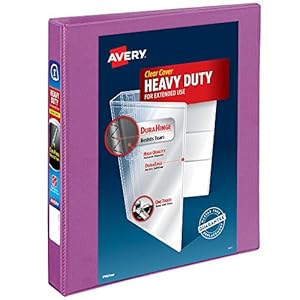 Avery 79272 Robuster D-Ringordner, Lila