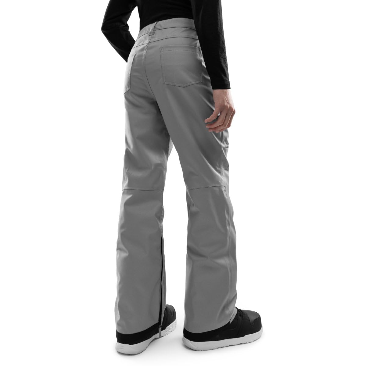 SIROKO Pantalón de Nieve Hardshell esquí y Nieve P2 Portes Gris