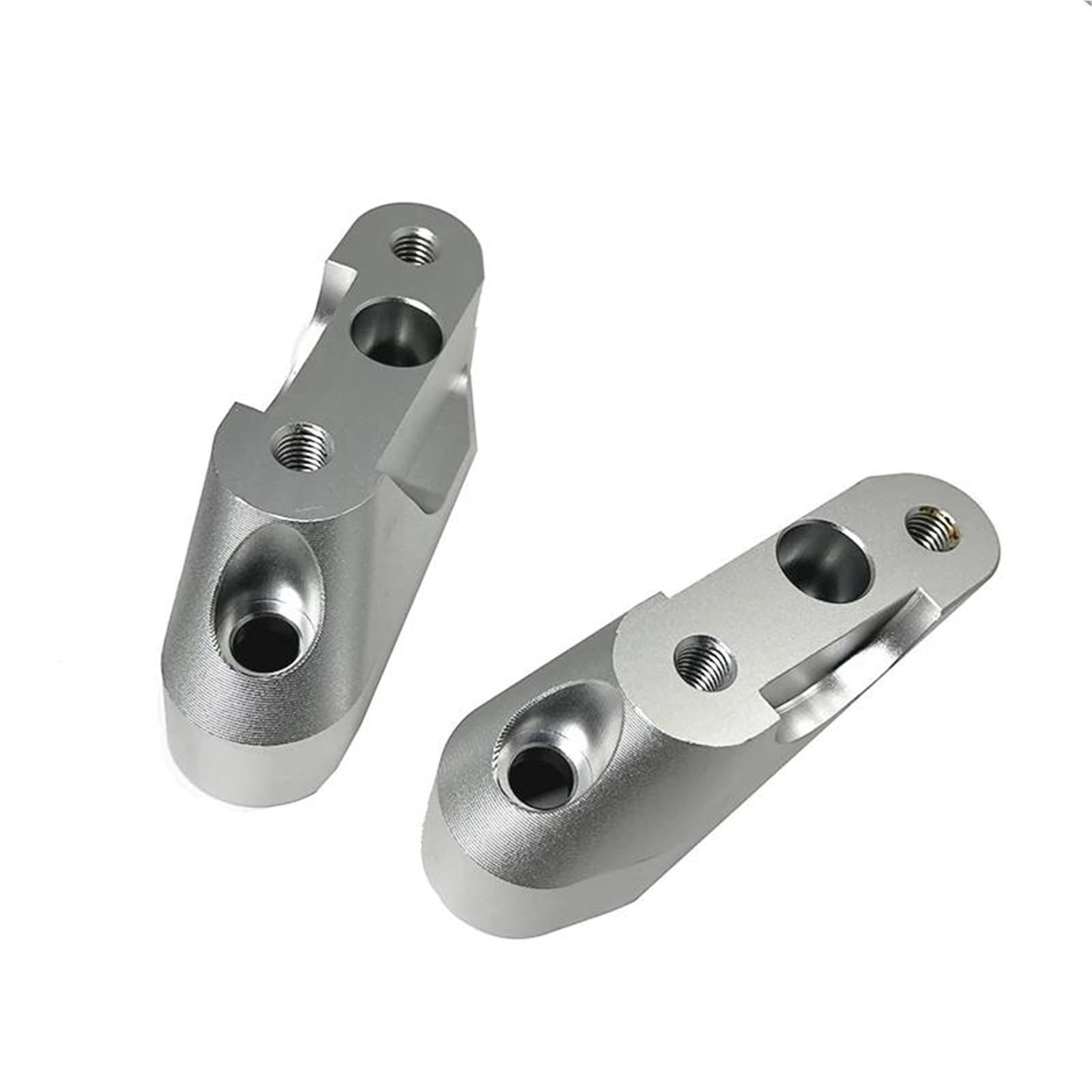 Elevadores manillar motocicleta Para BMW Para R1250RS R 1250RS R1250 RS R 1250 RS 2019-2023 Kit Soporte Elevador Manillar Motocicleta(Plata)