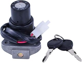 RMSTATOR Replacement for 3-Position Ignition Key Switch Yamaha Moto RD XS 400 650 750 850 SR 250 / XV 750 920 / XJ 550 650 750 900 Midnight Virago 750 Seca 1978-1999