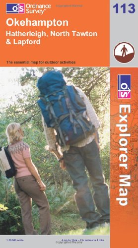 OS Explorer map 113 : Okehampton