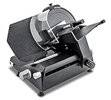 Rheninghaus Mondial 350 Evo Sbr Total Quantanium, Affettatrice Professionale, Alluminio Anodizzato