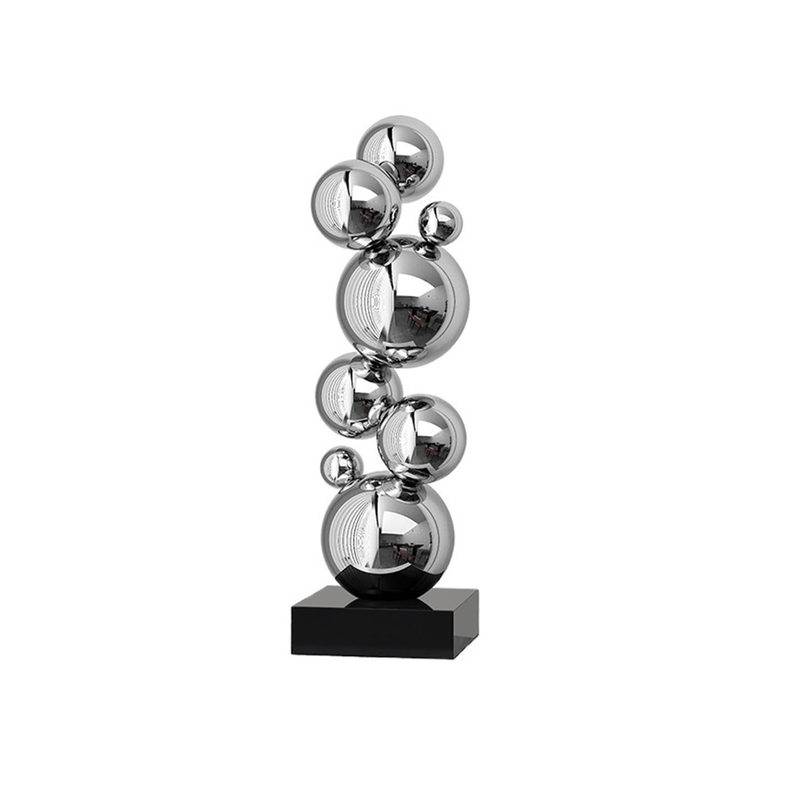 Sculpture géométrique sphérique, l'objet de décoration intérieure idéal à offrir