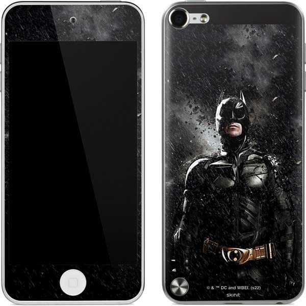 Skinit Decal MP3 Player Skin Compatible with iPod Touch (5th Gen&2012) - Officially Licensed Warner Bros The Dark Knight Rises Raining Design