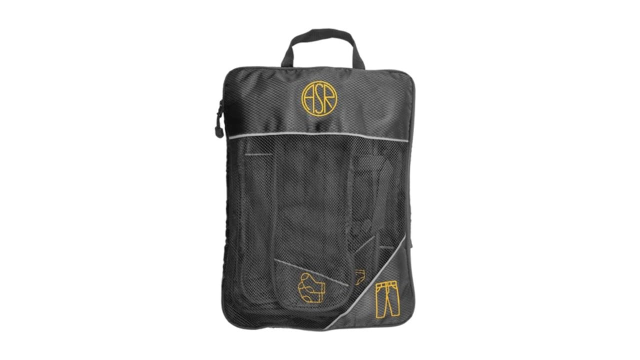 AS Roma ORGANIZER VALIGIA 5 PEZZI - black