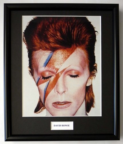 DAVID BOWE/FRAMED PHOTO (3)