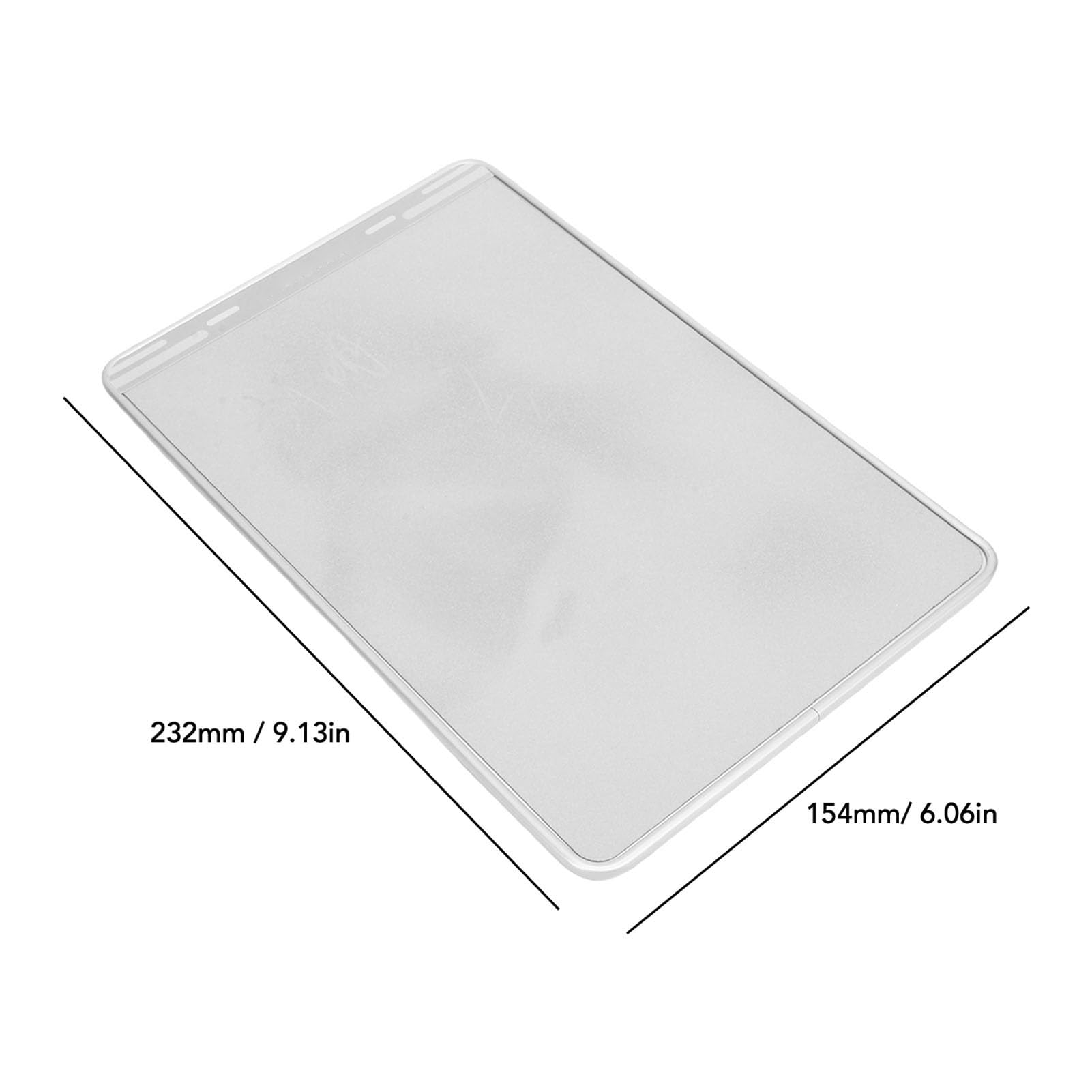 VBESTLIFE LCD -Schreibtablette, Glattes Schreiben Magnetischer Zeichenkissen mit Radiergummi, für Schüler, Metall Eye Protection LCD -Schreibscheibe