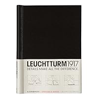 LEUCHTTURM1917 318056 Klemmbinder PEKA für 150 Blatt, schwarz