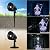 Halloween Projector Lights Outdoor Indoor - 3D Dynamic White Reaper Projector Decorations Lights with Timer, Waterproof Halloween Light for Wall, Window, Ground, Roof, Cemetery, Halloween Decor