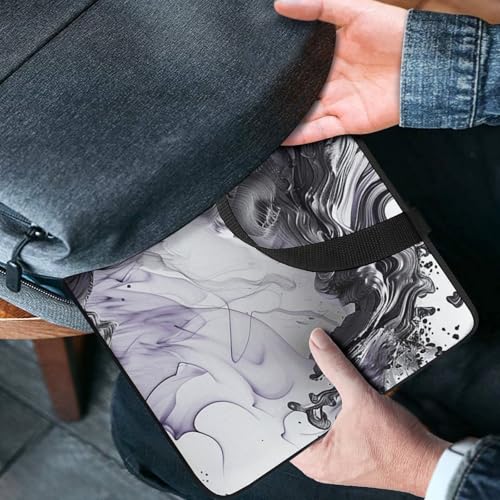 Bolso de hombro para laptop con imagen nublada miniatura 2