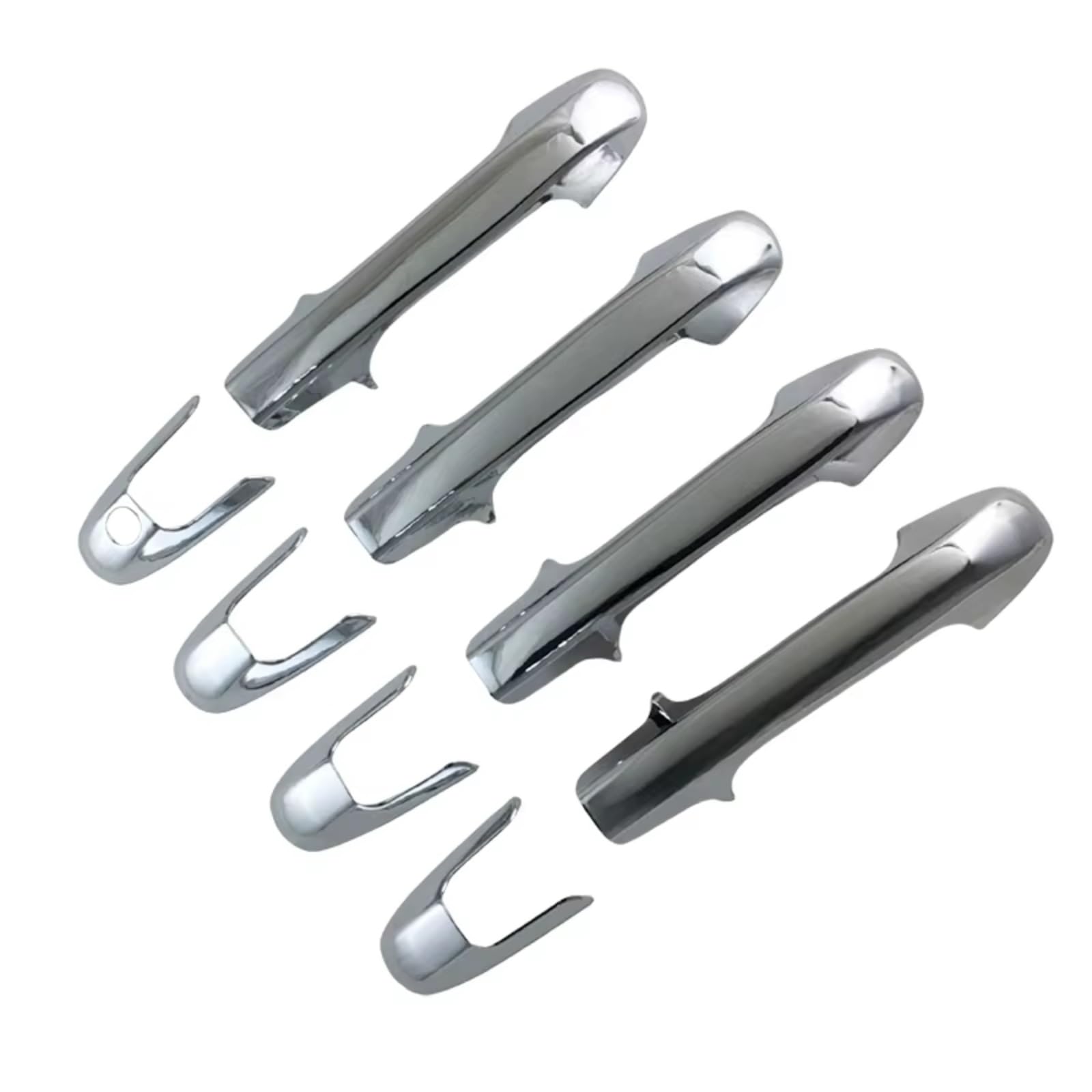 Qdzvalumv One Color Car Door Handles Cover Shell Compatible With Accord 2003-2009 Car Door Handle Cover Sticker Exterior Trim Front Rear Protector Set